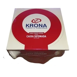 Caixa De Gordura 250x172x50 N21 Quadrado Branco - Krona